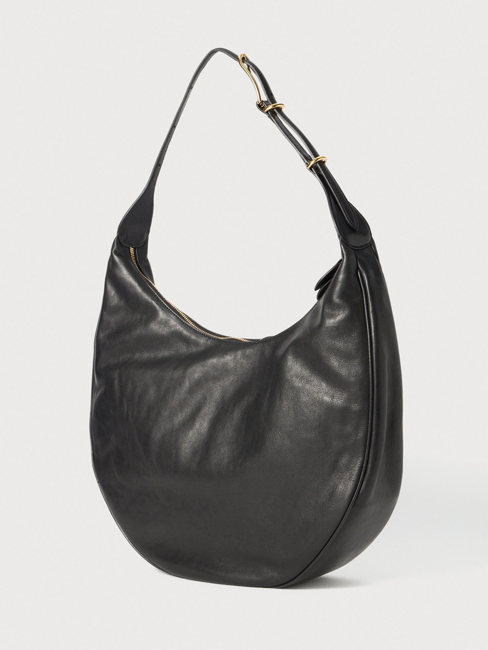 LIFFNER
Moon Leather Hobo Bag - Black - Picture 5 of 9